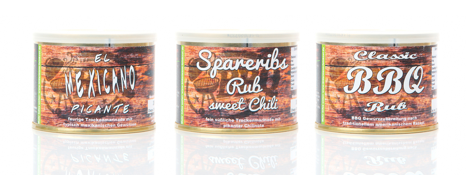 BBQ Rub´s und Saucen BBQ Rub´s und Saucen